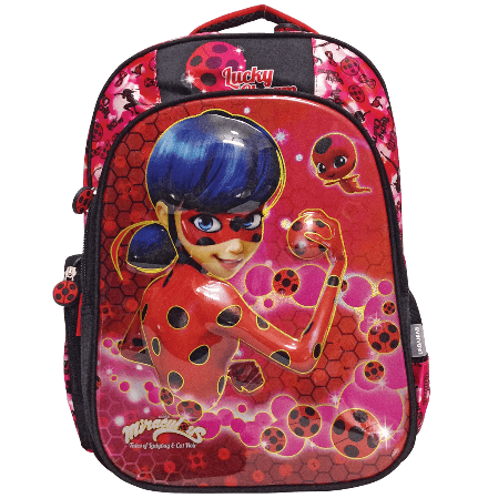 Mochila con el personaje animado Ladybug